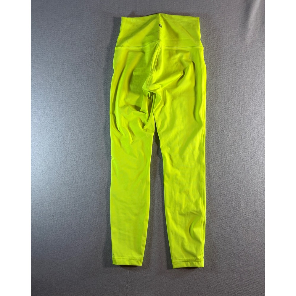 Lululemon Align High-Rise Pant 25 Electric Lemon Neon Yellow‎ Leggings Size 4